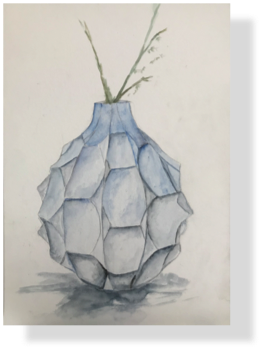 117 Vase (Studie) 
34 x 24 cm, 2022